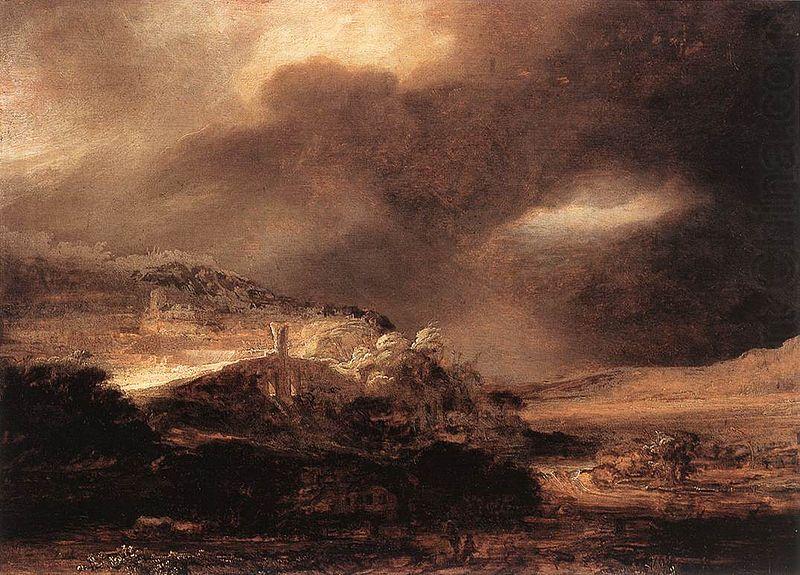 Stormy Landscape, Rembrandt Peale